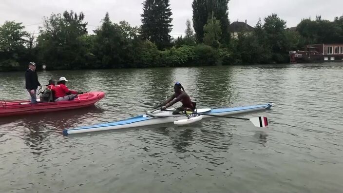 Jeux paralympiques : Compiègne a été choisie comme base arrière par une rameuse kenyane