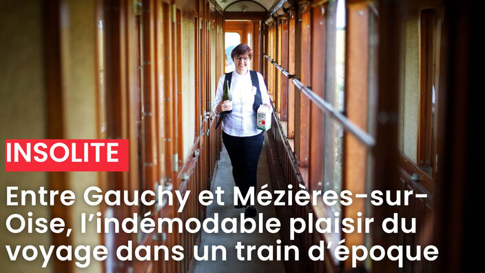 Entre Gauchy et Mézières-sur-Oise, l’indémodable plaisir du voyage dans un train d’époque