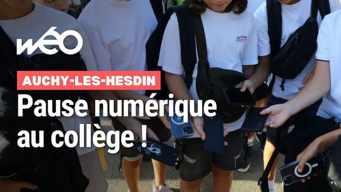 Auchy-les-Hesdin : une rentrée au collège sans portable !