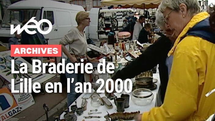 Archive : la Braderie de Lille en l'an 2000