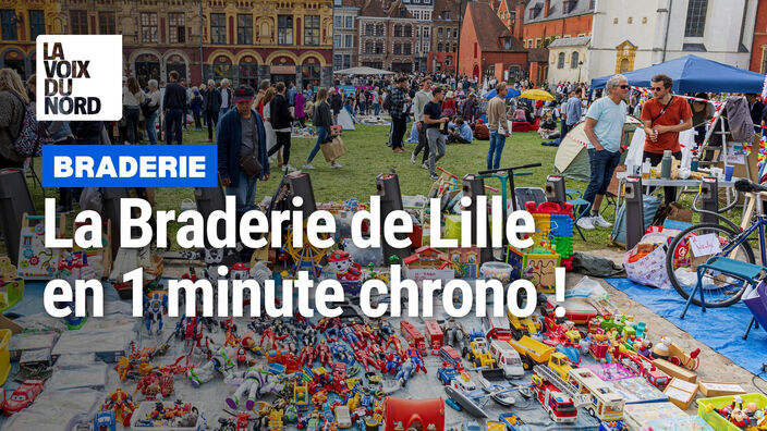 La Braderie de Lille en 1 minute chrono