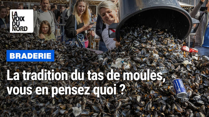 La tradition du tas de moules à la Braderie de Lille, vous en pensez quoi ?