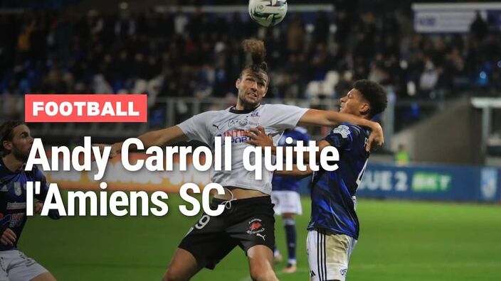 L'Amiens SC officialise le départ d'Andy Carroll