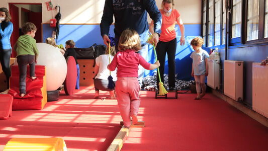 Atelier de portés parent/enfant