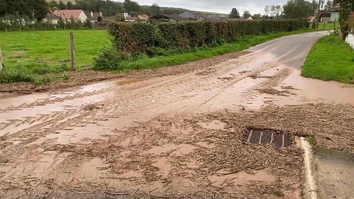 Frencq : de nouvelles coulées de boue dans le village