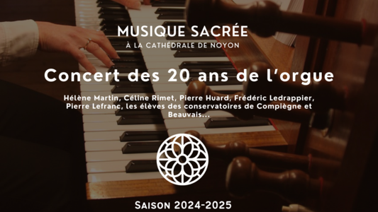 Concert anniversaire des 20 ans de l’orgue à 16h