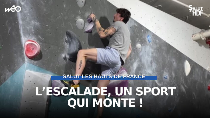 L'escalade, un sport qui grimpe !