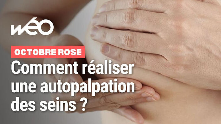 Les bons gestes pour une autopalpation des seins