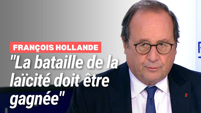 François Hollande sur la laîcité à l'école : "Il faut mener et remporter cette bataille"