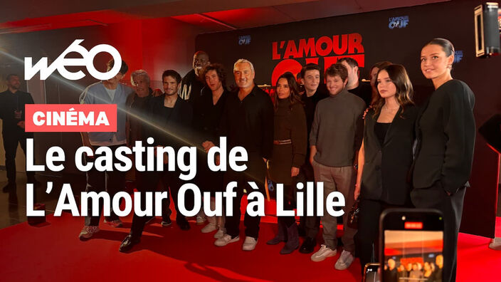 Le casting du film "L'Amour ouf" était à Lille ce dimanche pour l'avant-première !