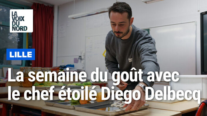 Lille : semaine du goût avec le chef étoilé Diego Delbecq