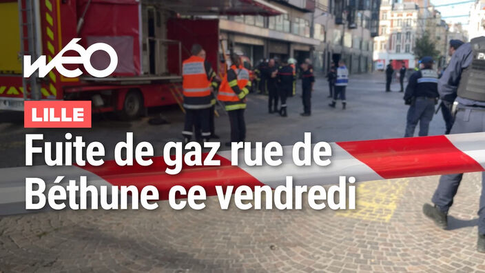 Fuite de Gaz à Lille : le périmètre de sécurité est levé