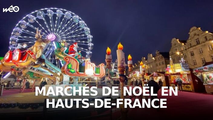 Les marchés de noël dans la région Hauts-de-France