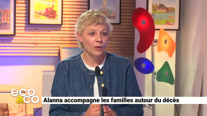 Alanna accompagne les familles autour du décès