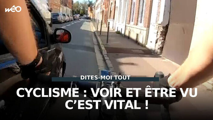 Cyclistes : voir et être vu c'est vital !