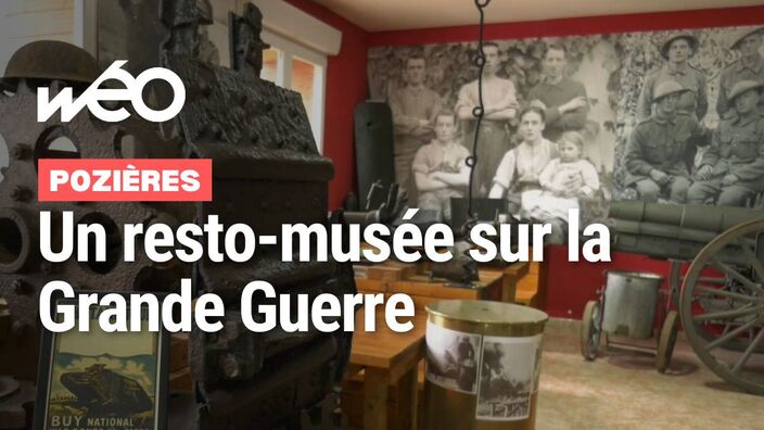 Pozières : "Le Tommy", un restaurant-musée de la Grande Guerre