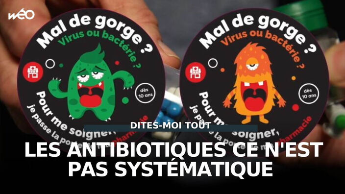 Les antibiotiques, pas automatiques !