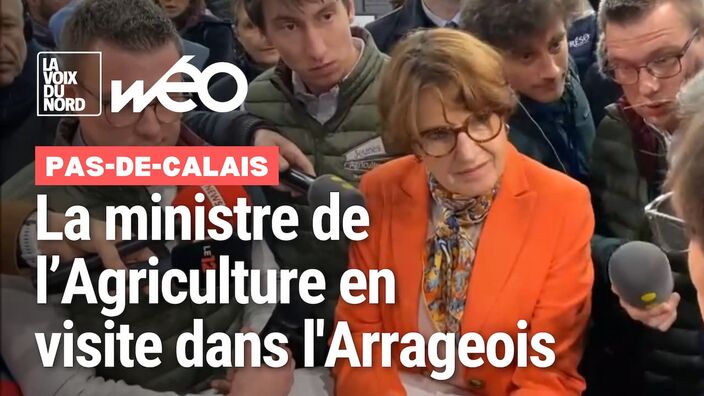 Annie Genevard, ministre de l’Agriculture, en visite dans l'Arrageois