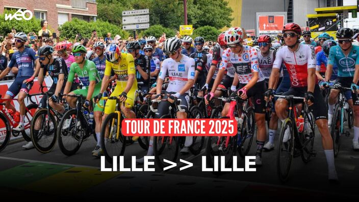 Le Tour de France 2025 entre Lille et Lille