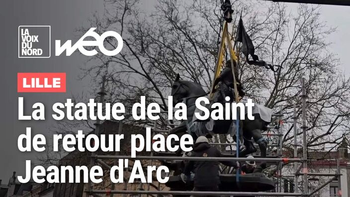 À Lille, Jeanne d'Arc fait son grand retour rue Solférino