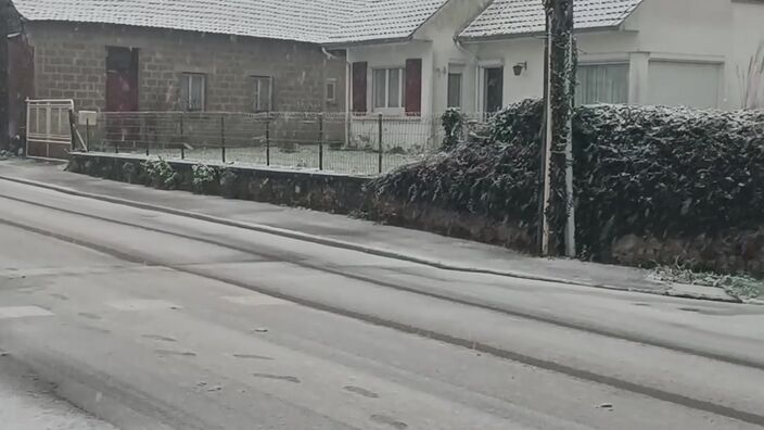 En images, le Montreuillois recouvert par la neige ce mercredi