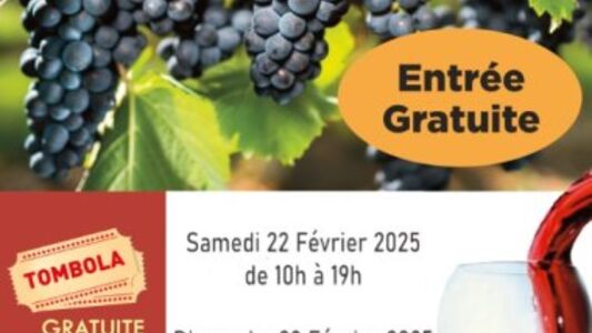 13ième édition salon des vignerons et des produits du terroir.