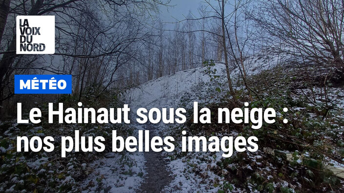 Le Hainaut sous la neige : nos plus belles images