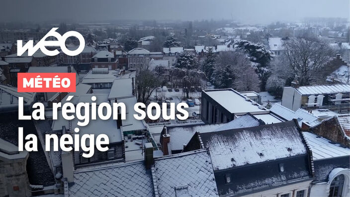 En images : le Nord-Pas-de-Calais sous la neige