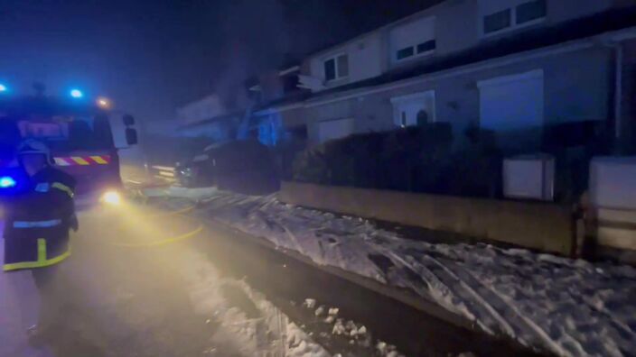 Trois victimes dans un feu de maison à Wingles