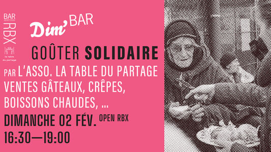 DIM’Bar – Goûter solidaire par La Table du Partage