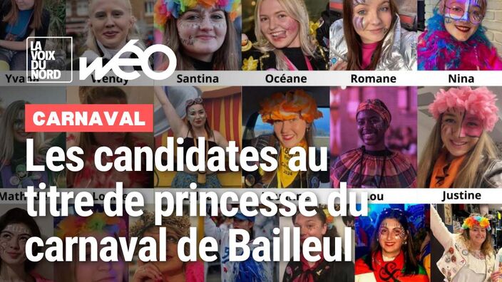 Carnaval de Bailleul 2025 : découvrez les candidates au titre de princesse