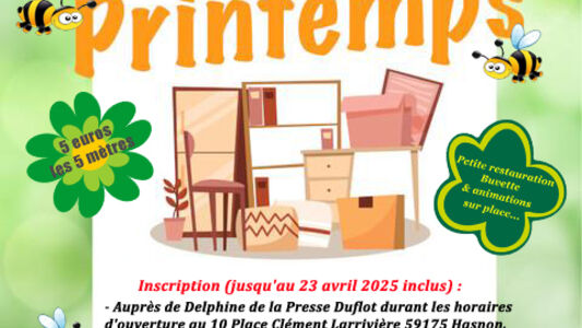 Brocante et festival de Printemps Hasnon 2025