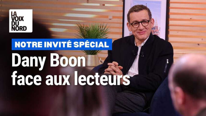 Dany Boon face aux lecteurs de La Voix du Nord