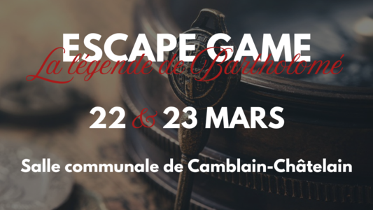 Escape Game - La Légende de Bartholomé 