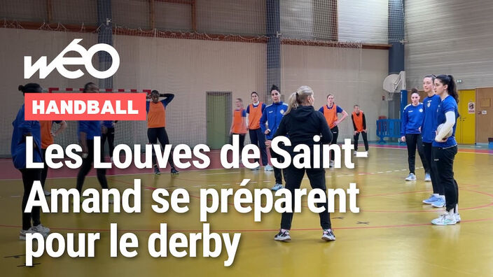 Handball féminin : les Louves de Saint-Amand se préparent pour le derby de mercredi face à Sambre