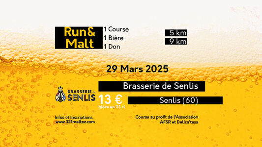 Run&Malt- brasserie de Senlis