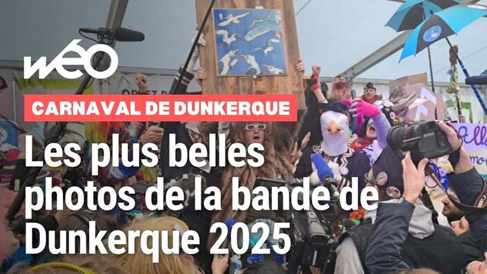 Carnaval de Dunkerque : nos plus belles photos de la bande de Dunkerque 2025