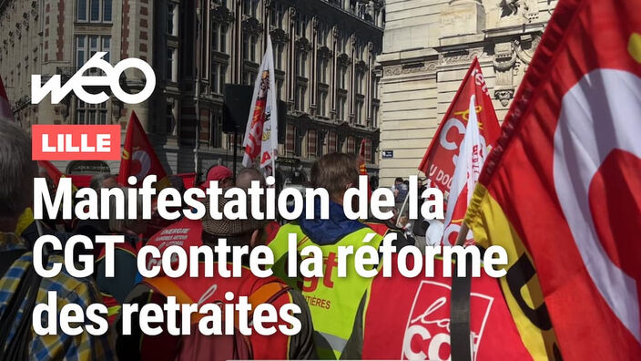 Manifestation à Lille : la CGT contre la réforme des retraites et les inégalités salariales