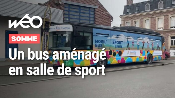 Somme : un bus aménagé en salle de sport